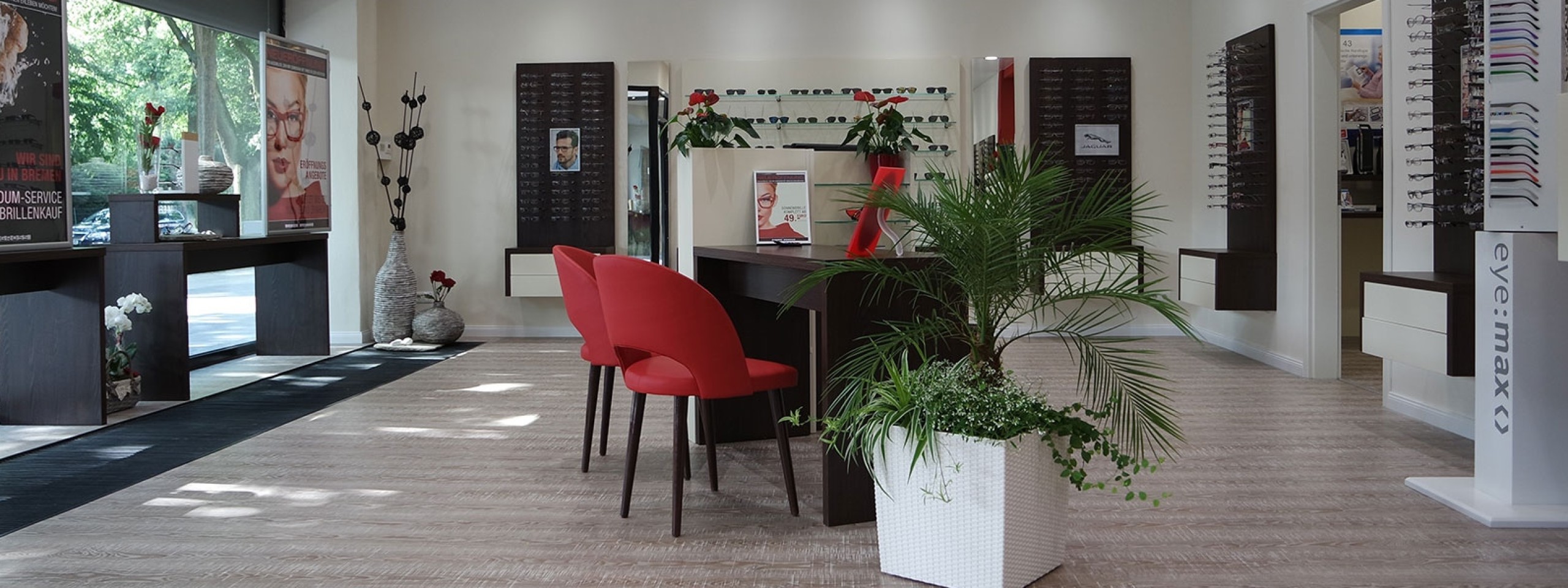Ladengeschäft Optik Gross in Bremen.