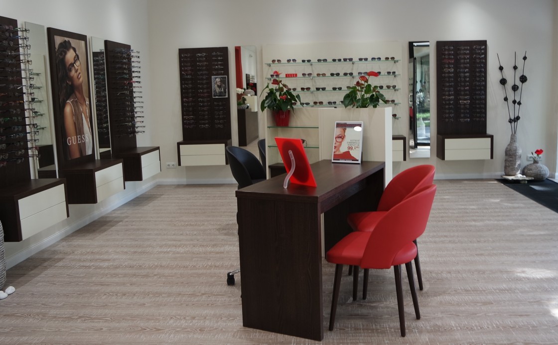 Ladengeschäft Optik Gross in Bremen.