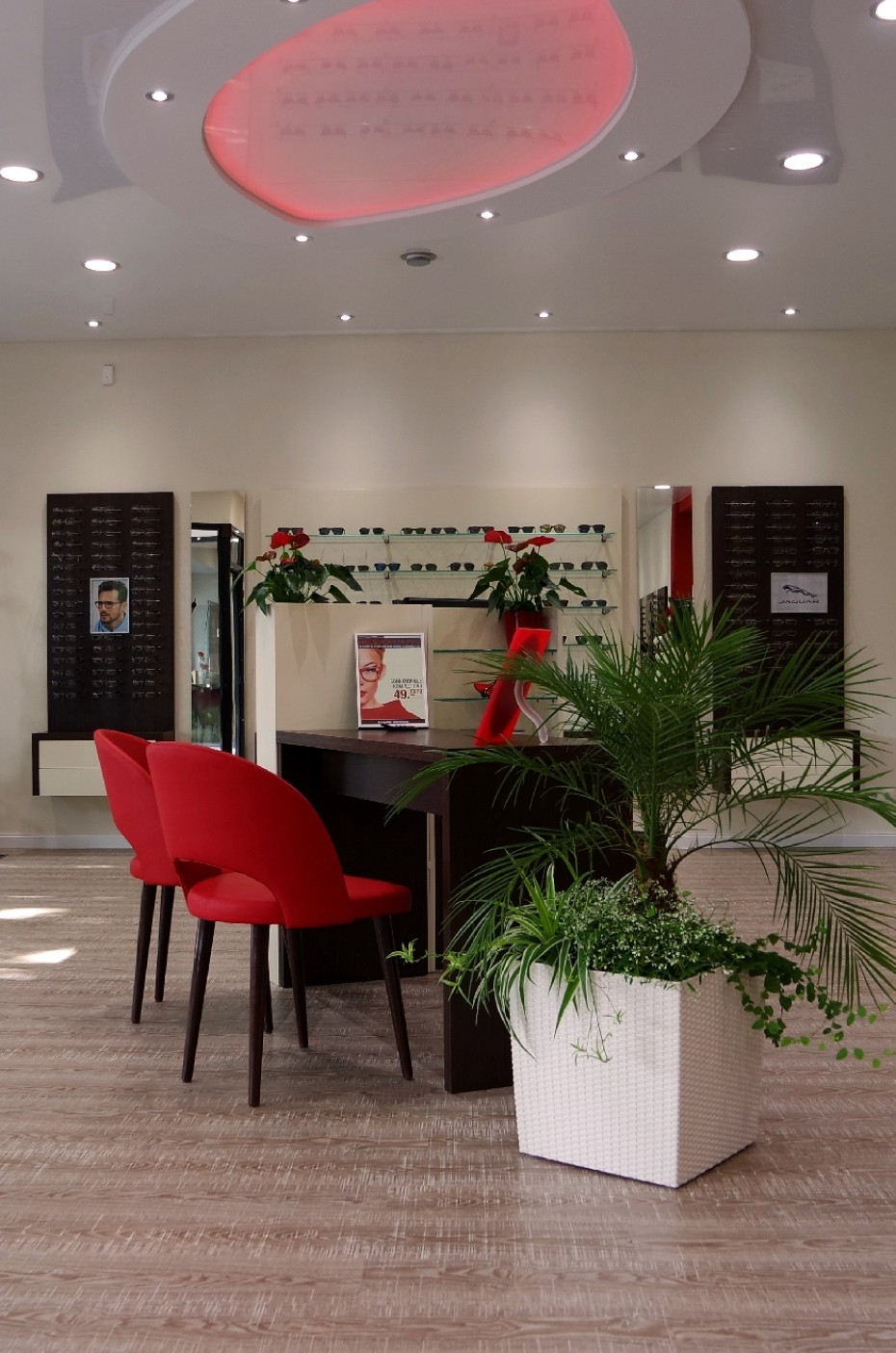 Ladengeschäft Optik Gross in Bremen.